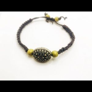 Handmade hemp bracelet